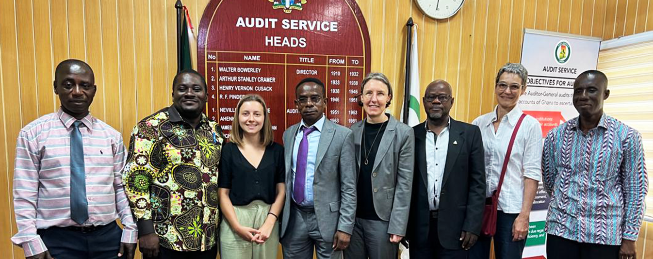 Representatives from KfW visit Audit Service