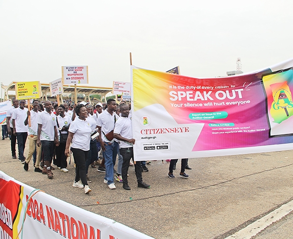 Uniting for a Transparent Ghana : Audit Service May Day Celebration