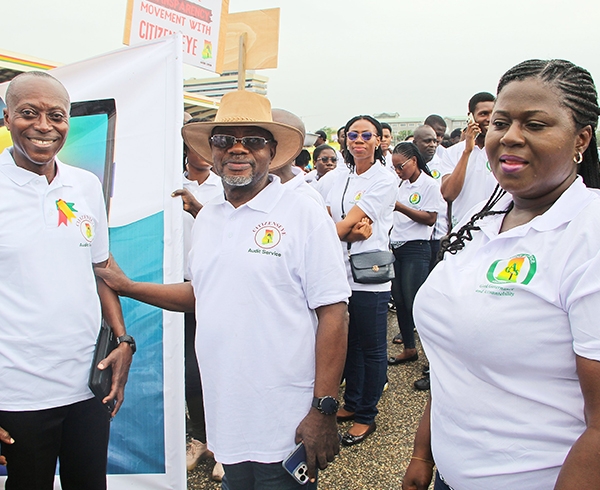 Uniting for a Transparent Ghana : Audit Service May Day Celebration