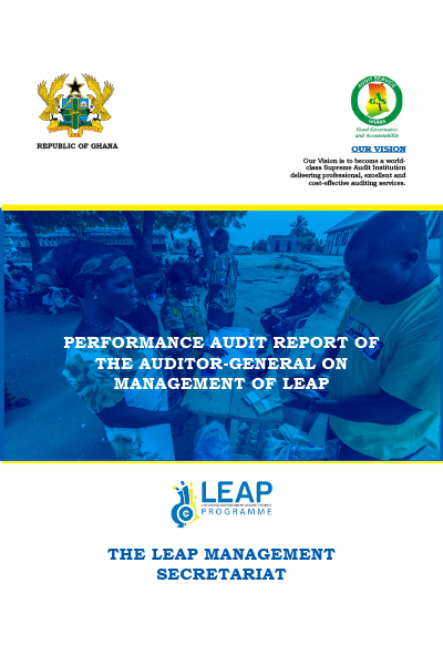 Performance Audit report of the Auditor-General on management of LEAP
