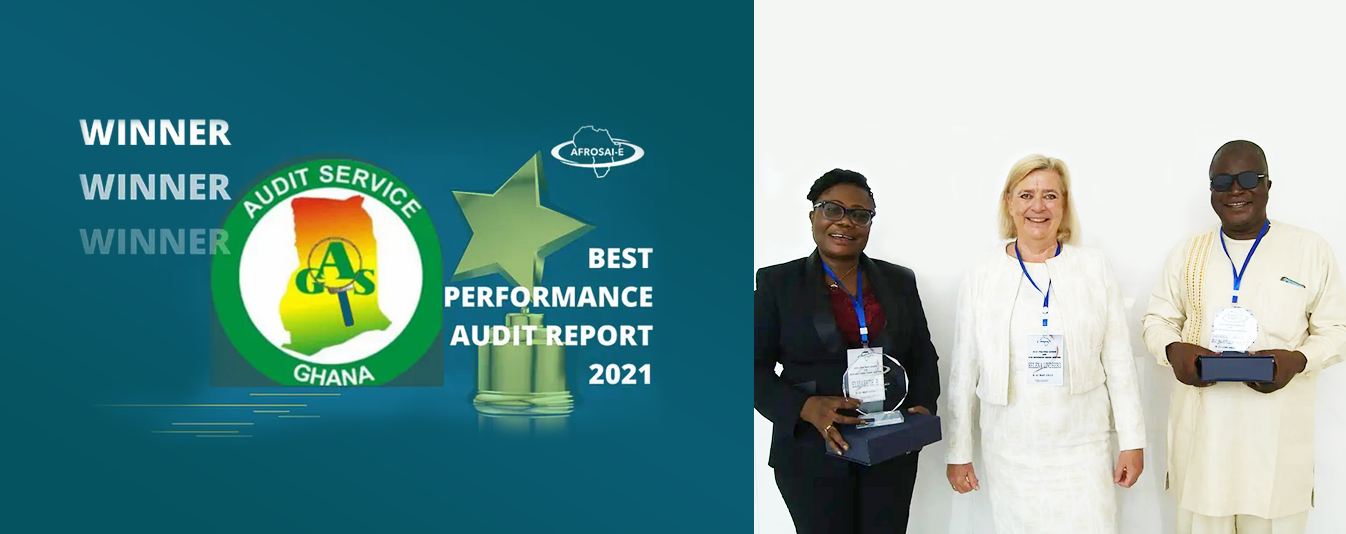 SAI Ghana wins 2021 Best Performance Audit Prize