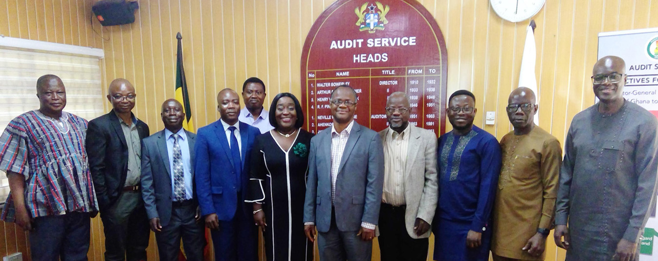 Staff of Office of the Auditor-General of ECOWAS Institutions visits Ghana Audit Service 