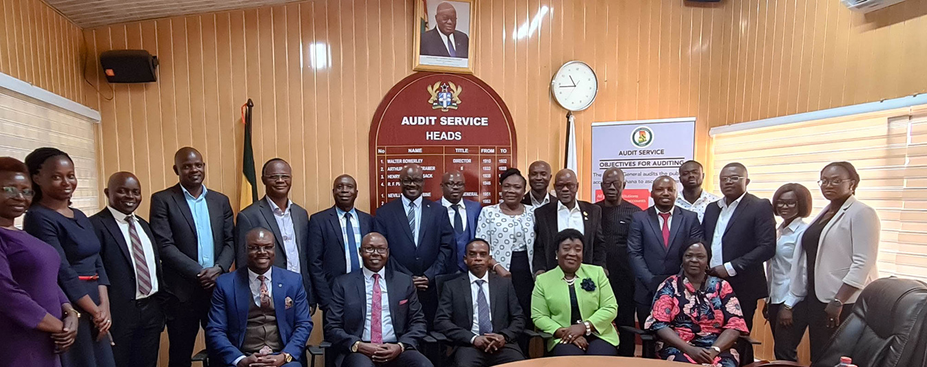 Staff of the Office of the Auditor-General, Kenya visits Audit Service