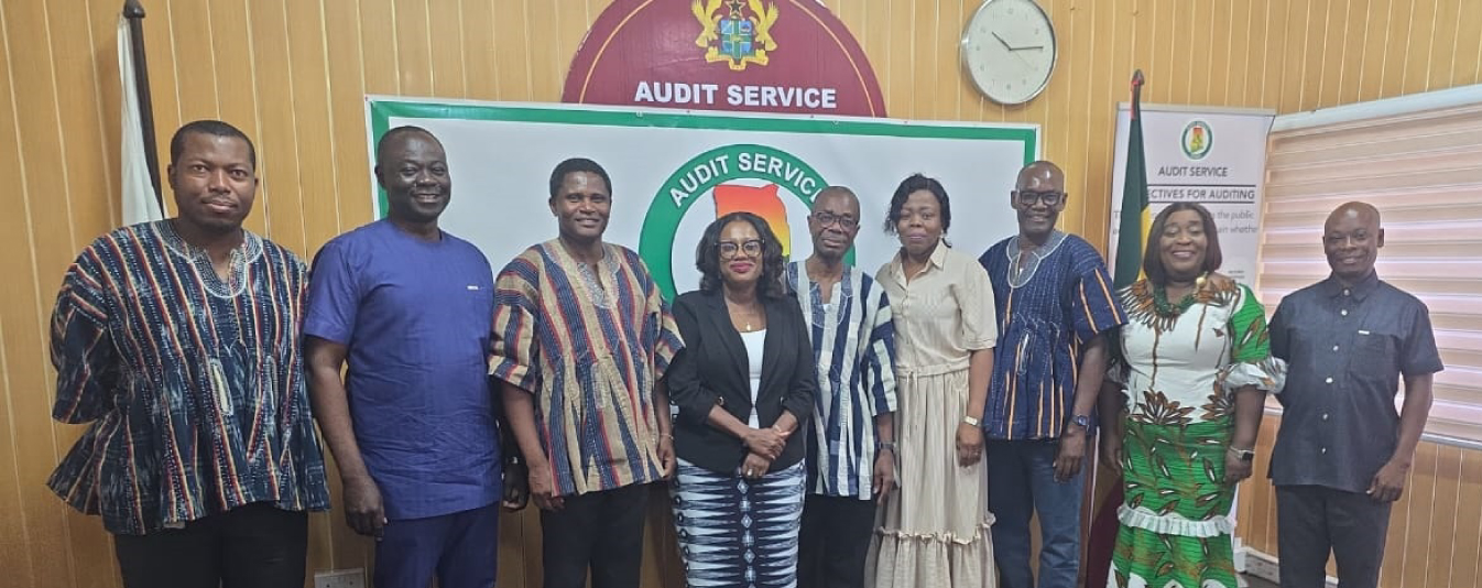 Union leaders pays courtesy call on the Auditor-General