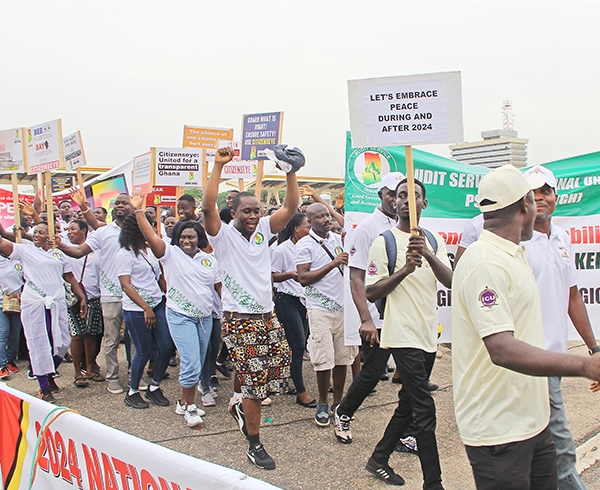 Uniting for a Transparent Ghana : Audit Service May Day Celebration