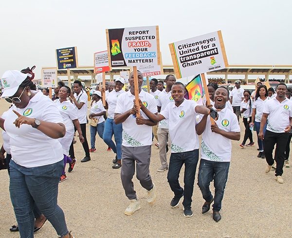 Uniting for a Transparent Ghana : Audit Service May Day Celebration