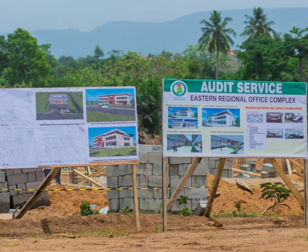 Audit Service Lays Block to begin Constructions of 19 Offices